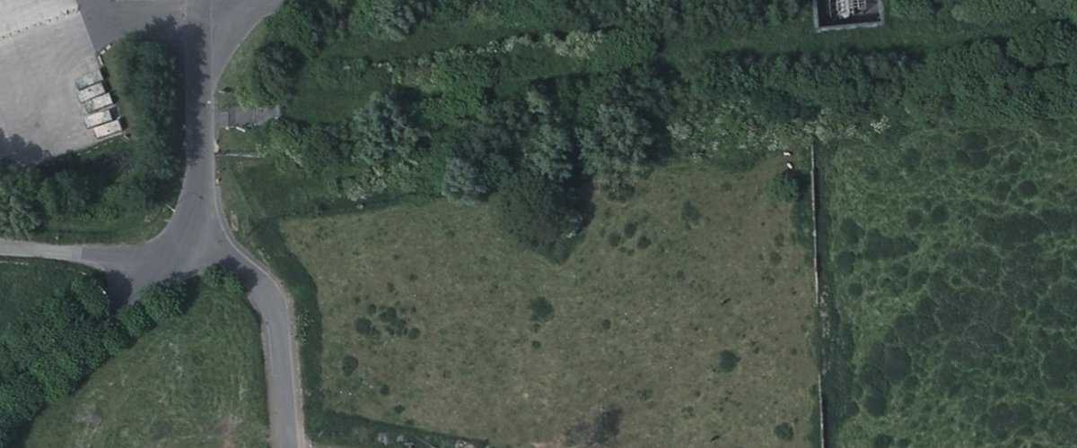 Numbered building detection mosaic