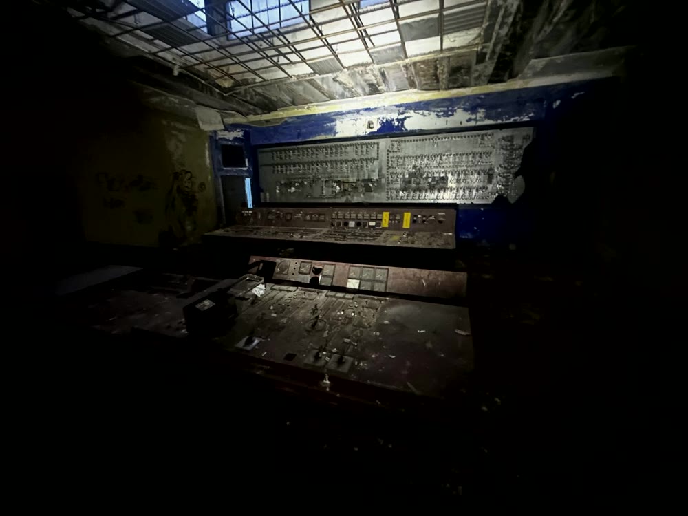 Industrial control room showing the kind of inactive sites that may become research candidates.